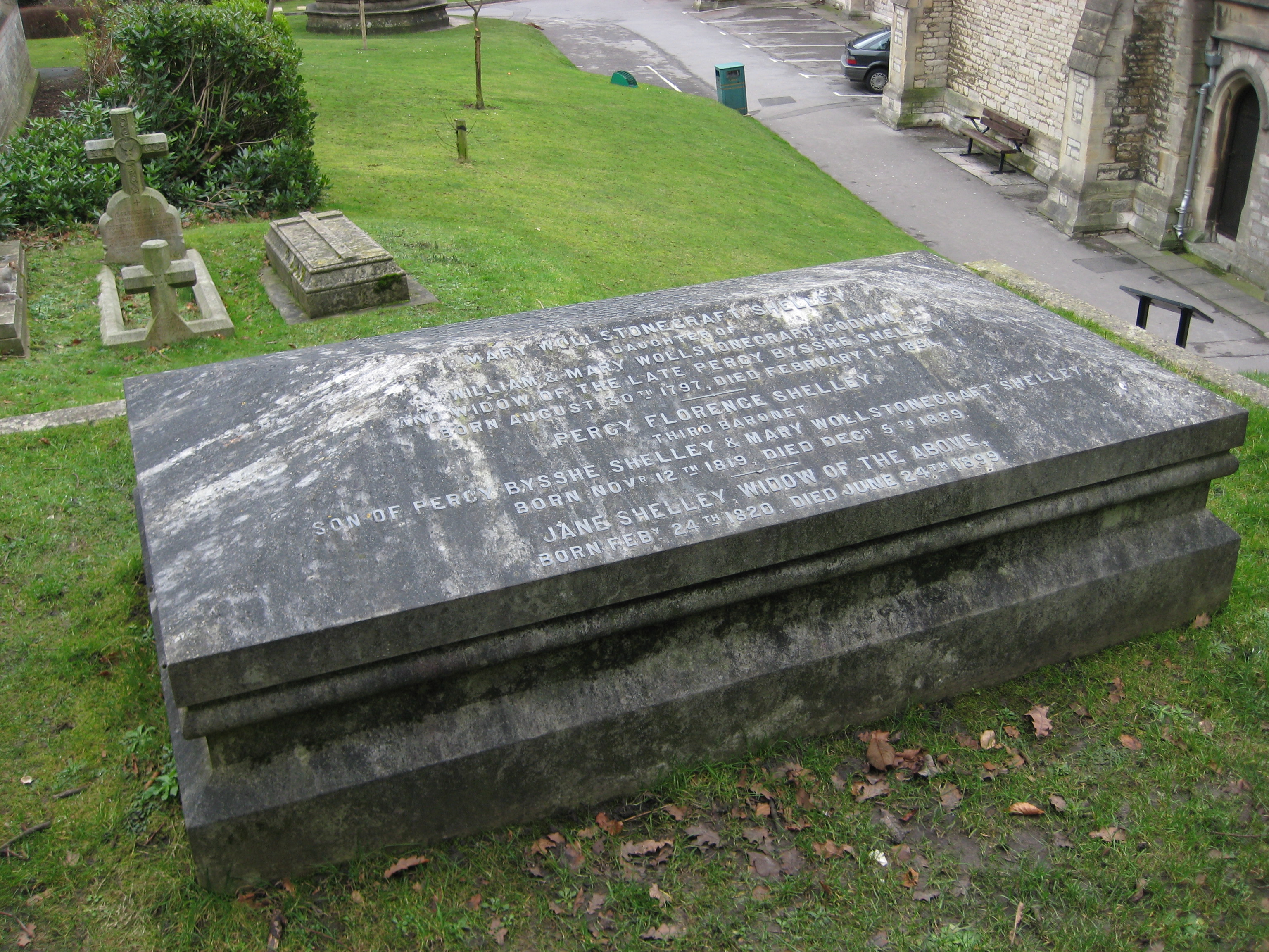 Wollstonecraft_Shelley_Grave_1